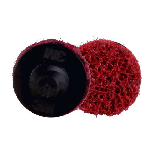 7100264161 Scotch-Brite™ Roloc™ Precision Surface Conditioning Disc, PN-DR, Medium, TR, 1 in, 50/Bag, 200 ea/Case, Dispenser Pack