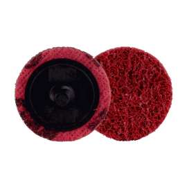 7100264163 Scotch-Brite™ Roloc™ Precision Surface Conditioning Disc, PN-DR, Medium, TR, 1-1/2 in, 25/Carton, 100 ea/Case, Dispenser Pack