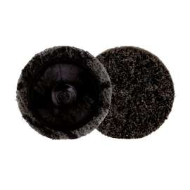 7100264165 Scotch-Brite™ Roloc™ Precision Surface Conditioning Disc, PN-DR, Extra Coarse, TR, 1-1/2 in, 25/Car, 100 ea/Case, Dispenser Pack