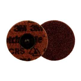 7100264197 Scotch-Brite™ Roloc™ Precision Surface Conditioning Disc, PN-DR, Coarse, TR, 3 in, 25/Carton, 100 ea/Case, Dispenser Pack