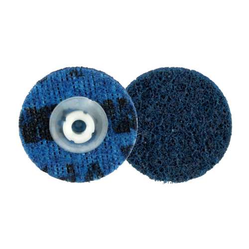 7100264200 Scotch-Brite™ Roloc™ Precision Surface Conditioning Disc, PN-DS, Very Fine, TS, 1-1/2 in, 50/Carton, 200 ea/Case, Dispenser Pack