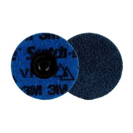 7100264316 Scotch-Brite™ Roloc™ Precision Surface Conditioning Disc, PN-DS, Very Fine, TS, 3 in, 25/Carton, 100 ea/Case, Dispenser Pack