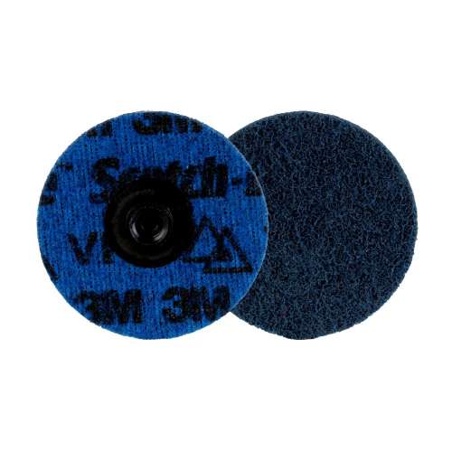 7100264316 Scotch-Brite™ Roloc™ Precision Surface Conditioning Disc, PN-DS, Very Fine, TS, 3 in, 25/Carton, 100 ea/Case, Dispenser Pack