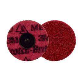 7100264428 Scotch-Brite™ Roloc™ Precision Surface Conditioning Disc, PN-DR, Medium, TR, 3 in, 1000 ea/Case, Bulk