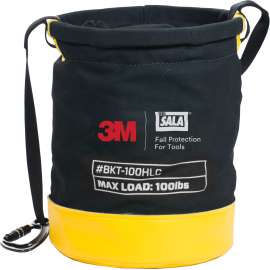 7100270185 1500133 Spill Control Safe Bucket with Drawstring Closure 1500133, 100 lb Capacity, Canvas, 12.5 in dia x 15 in
