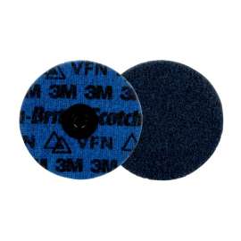 7100271027 Scotch-Brite™ Roloc™ Precision Surface Conditioning Disc, PN-DS, Very Fine, TS, 4 in, 25/Carton, 100 ea/Case, Dispenser Pack