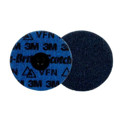 7100271027 Scotch-Brite™ Roloc™ Precision Surface Conditioning Disc, PN-DS, Very Fine, TS, 4 in, 25/Carton, 100 ea/Case, Dispenser Pack