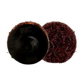 7100271028 Scotch-Brite™ Roloc™ Precision Surface Conditioning Disc, PN-DR, Coarse, TR, 1 in, 50/Bag, 200 ea/Case, Dispenser Pack