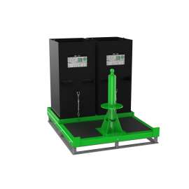 7100271460 8530886 DBI-SALA® FlexiGuard™ M200 Modular Jib Counterweight Base Without Concrete 8530886