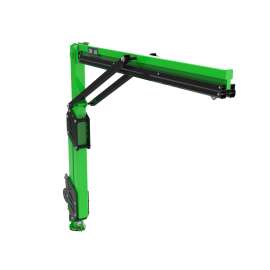 7100271462 8530895 DBI-SALA® FlexiGuard™ M200 Modular Jib Adjustable Height Mast Anchor 8530895, 2 User, 12.3 - 15 ft Height, 12 ft Width