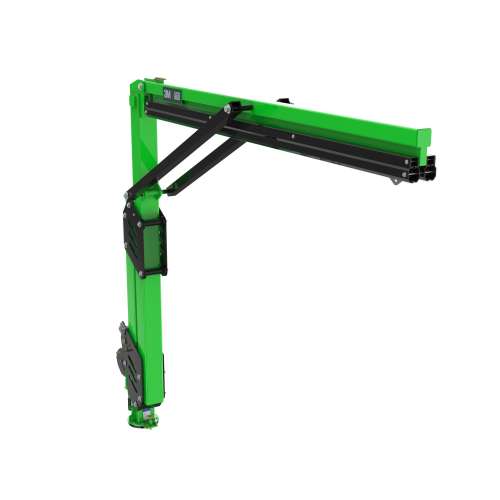 7100271462 8530895 DBI-SALA® FlexiGuard™ M200 Modular Jib Adjustable Height Mast Anchor 8530895, 2 User, 12.3 - 15 ft Height, 12 ft Width