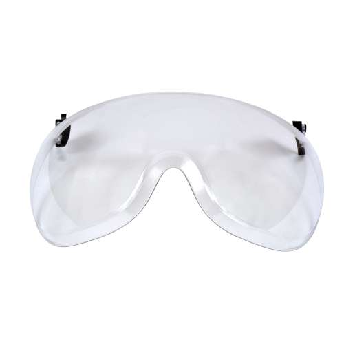 7100271583 X5-SV01-AD-DC Short Visor for X5000 Safety Helmet, X5-SV01-AD-DC, Clear with adapter