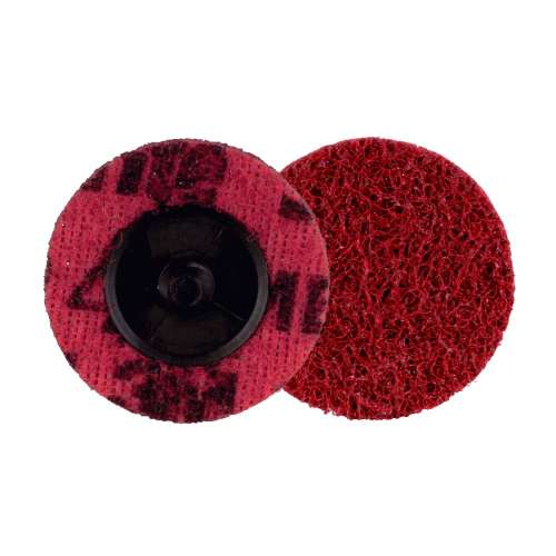 7100272016 Scotch-Brite™ Roloc™ Precision Surface Conditioning Disc, PN-DR, Medium, TR, 2 in, 25/Carton, 100 ea/Case, Dispenser Pack