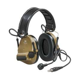 7100274471 MT20H682FB-47N CYS PELTOR™ ComTac™ VI NIB Headset MT20H682FB-47N CYS, Single DL, Coyote Brown, Headband & ARC, 915 MHz, 10 ea/Case