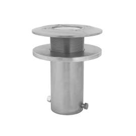 7100274752 8515834 DBI-SALA® Confined Space Permanent Deck Mount Sleeve Davit Mast Base 8515834, Stainless Steel
