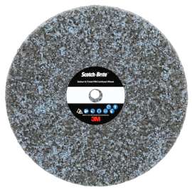 7100290248 Scotch-Brite™ Deburr & Finish Pro Unitized Wheel, DP-UW, 9C Extra Coarse+, 8 in x 1/4 in x 1/4 in, 8 ea/Case