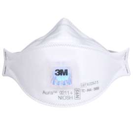 7100303148 9211+ Aura™ Particulate Respirator 9211+, N95 120 EA/Case