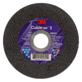 7100304307 Cubitron™ 3 Cut-Off Wheel, 90051, 60+, T1, 4-1/2 in x 0.04 in x 7/8 in (115 x 1 x 22.23 mm), ANSI, 25/Pack, 50 ea/Case