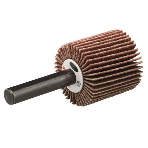 7100307669 Flap Wheel 244D, 120 X-weight, Type 83, 1 in x 1/2 in x 1/4 in, 10 ea/Case