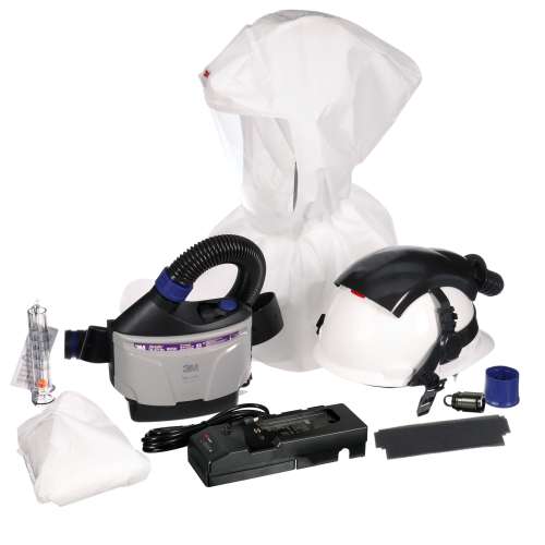 7100307877 TR-300N+ IHK Versaflo™ Industrial Hard Hat with Hood PAPR Kit TR-300N+ IHK, 1 EA/Case