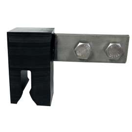 7100311189 6100523 DBI-SALA® Lad-Saf™ Cable Vertical Safety System Cable Guide For Steel Pole/Angle Leg Tower 6100523, Stainless Steel