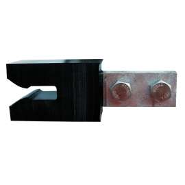 7100311192 6100430 DBI-SALA® Lad-Saf™ Cable Vertical Safety System Cable Guide For Steel Pole/Angle Leg Tower 6100430, Galvanized