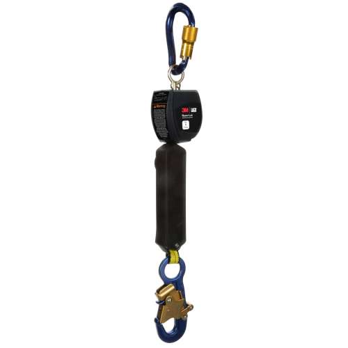 7100313155 3100519 DBI-SALA® Nano-Lok™ Personal Self Retracting Lifeline with AnchorHook, Web Aluminum Snap Hook, 3100519, 6 ft., Class 1, ANSI