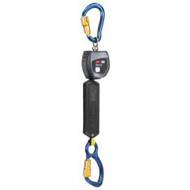 7100313163 3100528 DBI-SALA® Nano-Lok™ Personal Self-Retracting Lifeline with Anchor Hook, Web Aluminum Carabiner, 3100528, 6 ft., Class 1, ANSI