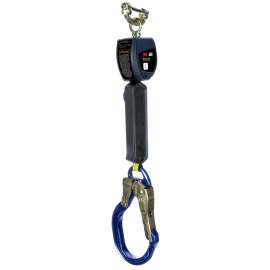7100313173 3100538 DBI-SALA® Nano-Lok™ Personal Self-Retracting Lifeline, Web Aluminum Rebar Hook, 3100538, 6 ft., Class 1, ANSI