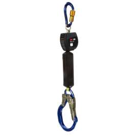 7100313174 3100539 DBI-SALA® Nano-Lok™ Personal Self-Retracting Lifeline with Anchor Hook, Web Aluminum Rebar Hook, 3100539, 6 ft., Class 1, ANSI