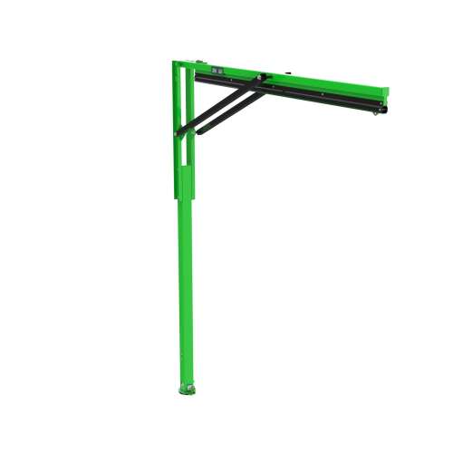 7100314333 8530899 DBI-SALA® FlexiGuard™ M200 Modular Jib Semi-Fixed Height Mast Anchor 8530899, 1 User, 20 ft Height, 15 ft Width