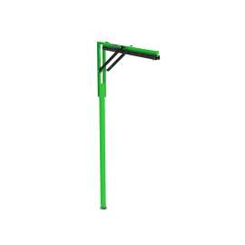 7100314337 8530903 DBI-SALA® FlexiGuard™ M200 Modular Jib Semi-Fixed Height Mast Anchor 8530903, 2 User, 25 ft Height, 12 ft Width