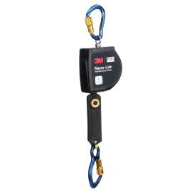 7100315145 3100262 DBI-SALA® Nano-Lok™ XL Self-Retracting Lifeline 3100262, Web, Aluminum Carabiner, 20 ft., Class 1