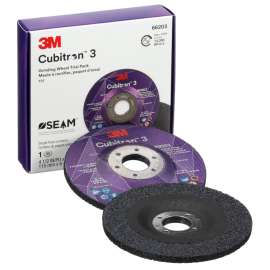 7100317727 Cubitron™ 3 Depressed Center Grinding Wheel, 66203, 36+, Type 27, 4-1/2 in x 1/4 in x 7/8 in, ANSI, 10 ea/Case, Trial Pack