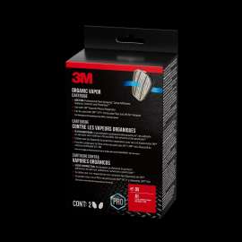 7100318130 6001P2-DC Performance Cartridge Organic Vapor, 6001P2-DC, 2 pair/pack, 5 pack/case