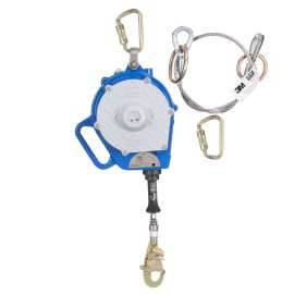 7100318432 3400149 DBI-SALA® Sealed-Blok™ 3-Way Retrieval Self-Retracting Lifeline 3400149, Stainless Steel Cable, Snap Hook, 50 ft, Class 1