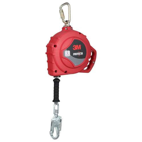 7100318439 3590039 Protecta® Self-Retracting Lifeline 3590039, Stainless Steel Cable, Steel Swivel Snap Hook, 50ft., Class 1, ANSI