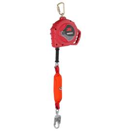 7100318441 3590047 Protecta® Edge Self-Retracting Lifeline 3590047, Galvanized Cable, Steel Swivel Snap Hook, 33ft., Class 2, ANSI