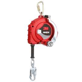 7100318445 3590051 Protecta® 3-Way Retrieval Self-Retracting Lifeline 3590051, Stainless Steel Cable, Steel Snap Hook, 50ft., Class 1, ANSI