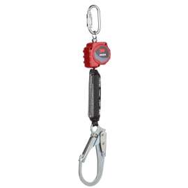 7100319830 3100508 Protecta® Self-Retracting Lifeline with Carabiner 3100508, Web, Steel Rebar Hook, 6ft