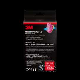 7100321024 60923H1-DC Hard Case Particulate Reusable Respirator 60923H1-DC, P100, Medium, 1-Facepiece and 1-pair of 7093 Filters, 5 packs/case