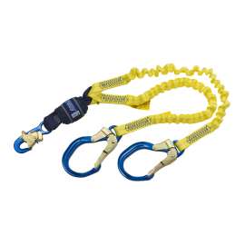 7100321256 1246145 DBI-SALA® EZ-Stop™ F2 100% Tie-Off Stretch Web Shock-Absorbing Lanyard 1246145, 6 ft
