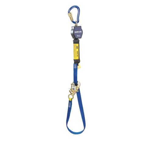 7100322651 3101365 DBI-SALA® Nano-Lok™ Tie-Back Self-Retracting Lifeline with Anchor Hook 3101365, Web, 9 ft