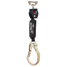 7100325443 3100558 DBI-SALA® Nano-Lok™ Hot Work Self-Retracting Lifeline with Quick Connect 3100558, Web, Steel Rebar Lock Hook, 6 ft