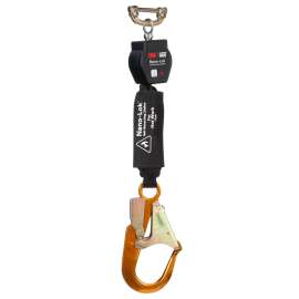 7100325444 3100560 DBI-SALA® Nano-Lok™ Hot Work Self-Retracting Lifeline with Quick Connect 3100560, Web, Aluminum Rebar Hook, 6 ft