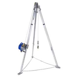 7100327878 8301098 DBI-SALA Confined Space Aluminum Tripod with 3-Way SRL 8301098, 50 ft. (15.2 m) Galvanized Cable