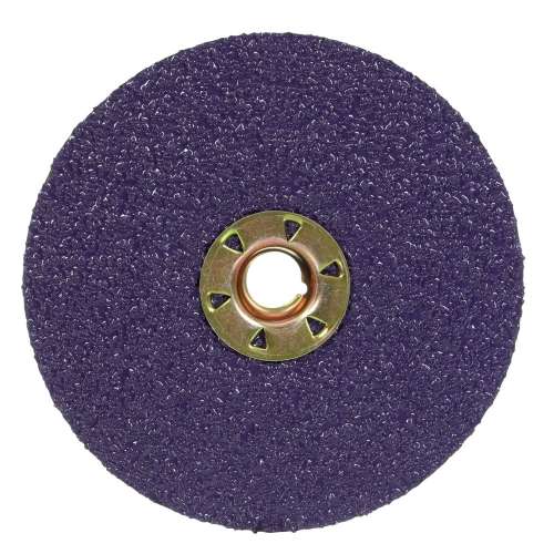 7100334340 Cubitron™ 3 Fibre Disc 1182C, 36+, TN Quick Change, 4-1/2 in, Die 450E, 5/Bag, 40 ea/Case