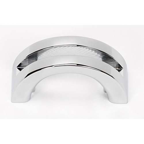 Knob Modern in Polished Chrome