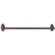 Classic Traditional A8020-24-CHBRZ Towel Bar Traditional in Chocolate Bronze