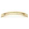 Slit Top A422-4-PB Modern Pull in Polished Brass
